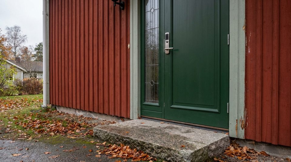 Fasadmålning-projekt i Danderyd