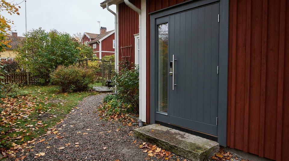 Fasadmålning-projekt i Danderyd
