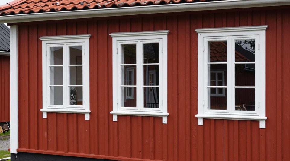 Fasadmålning-projekt i Danderyd