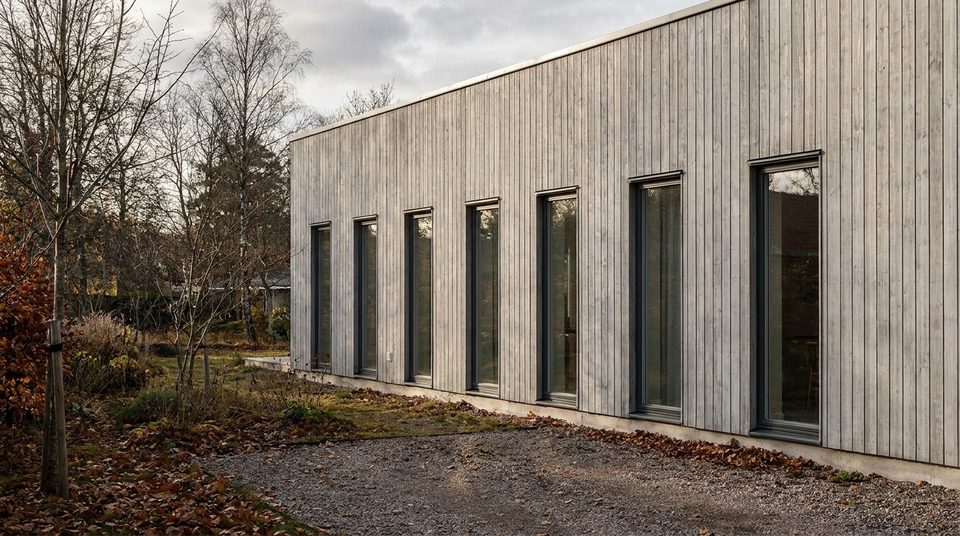 Fasadmålning-projekt i Danderyd