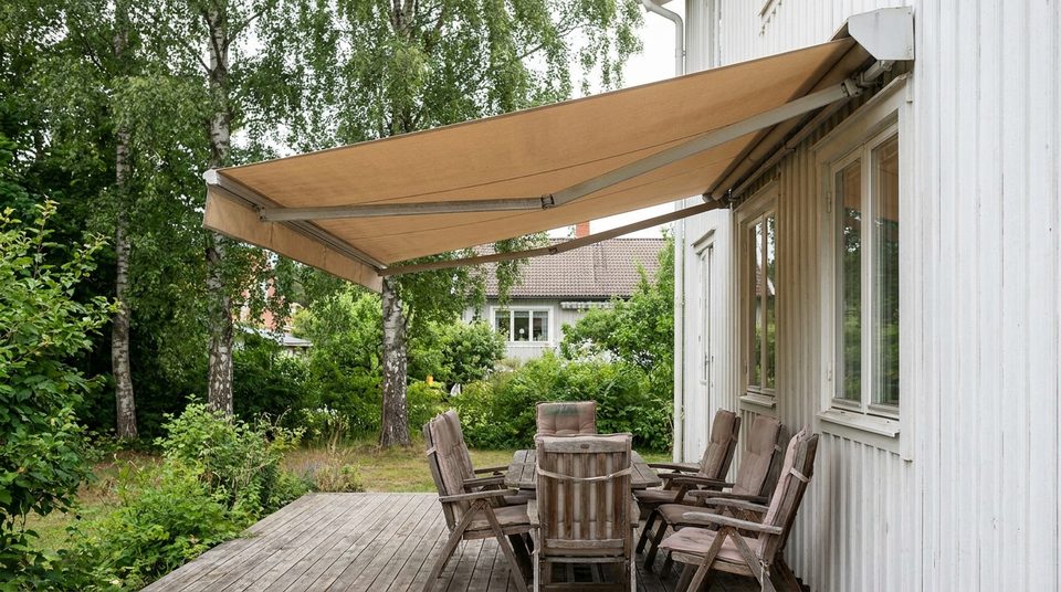 Fasadmålning-projekt i Danderyd