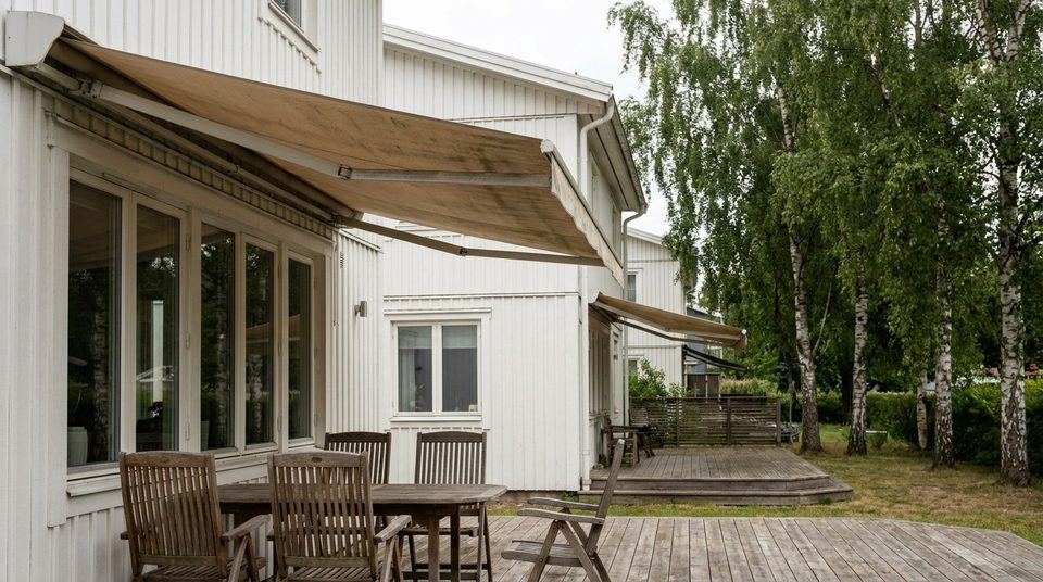 Fasadmålning-projekt i Danderyd