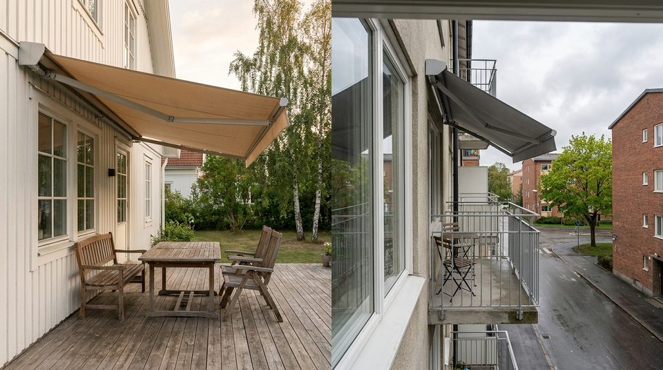 Fasadmålning-projekt i Danderyd