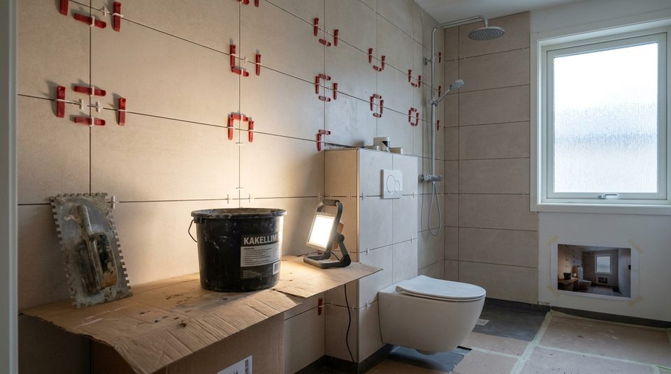 Fasadmålning-projekt i Danderyd