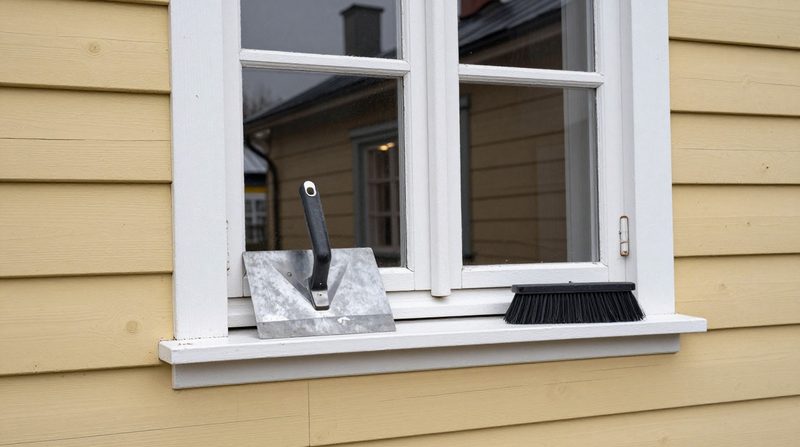 Fasadtvätt och uppskrapning
